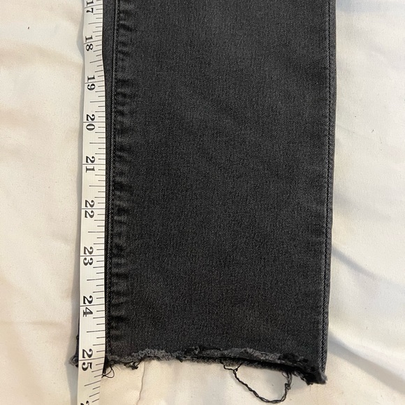 Citizens of Humanity Rocket High Rise Skinny in Distressed Dark Gray Sz 27 - Picture 14 of 15